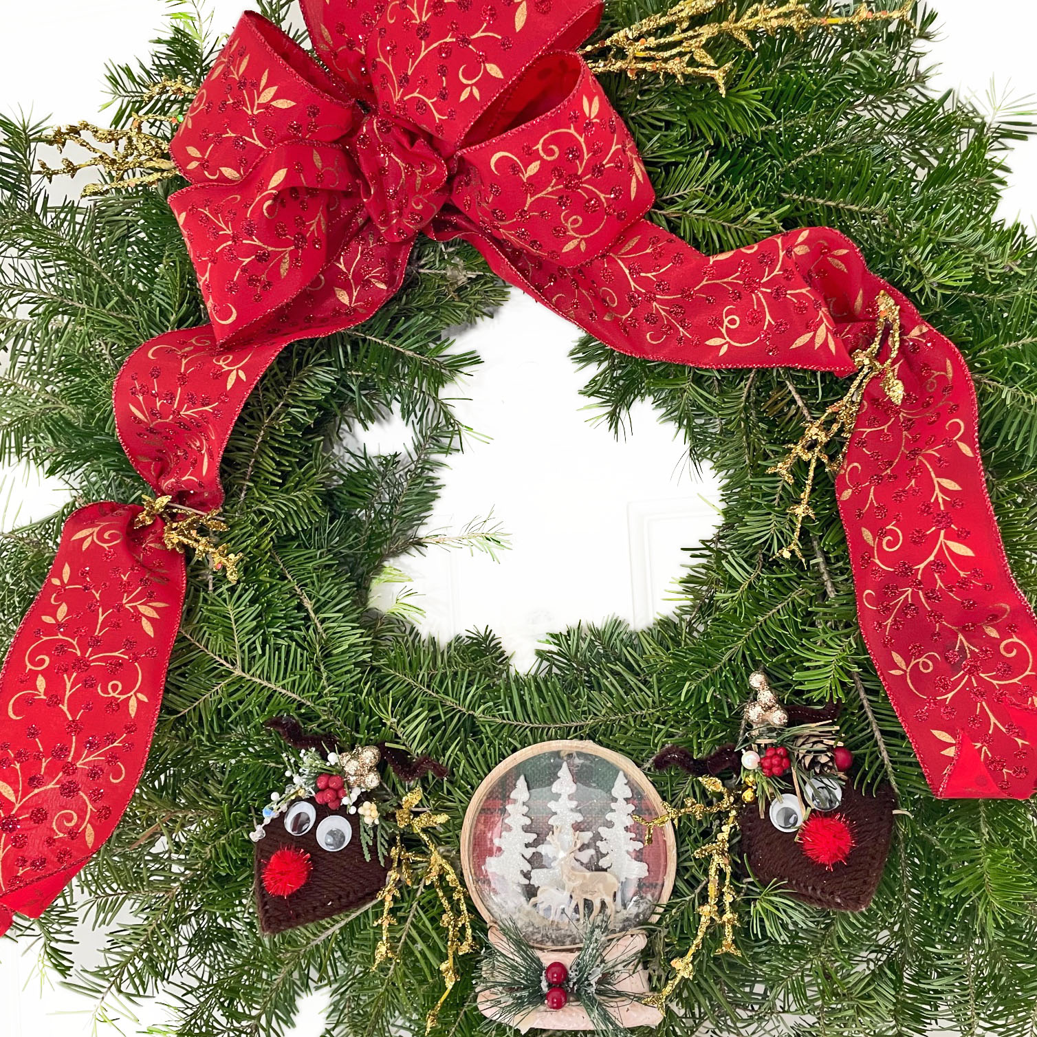 Snow Globe Wreath