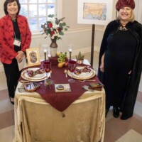 Marco Polo traveled the world to join us, presented by Joyce deLemos and Sally Vetstein