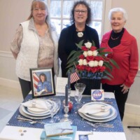 Christa McAuliffe's inspired this table by Lianne Manzella, Debbie Price and Carol Hicks